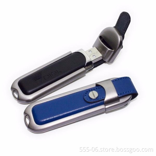quality 2gb/4gb/8gb/16gb leather usb drive